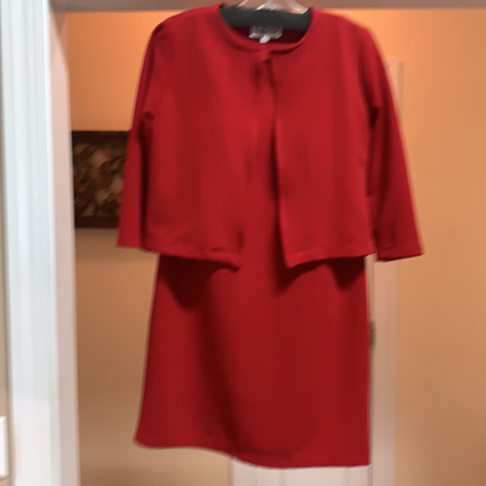 Short dress and jacket